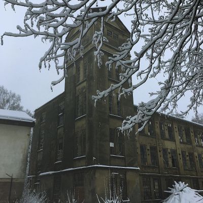 2019 01 : Leden se sněhem v Nové Perle. (fotografie Gábina Náhlíková)