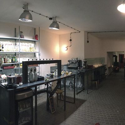 2018 12 : Kavárna Perla při dokončení před oslavou konce roku. (fotografie František Nikl)