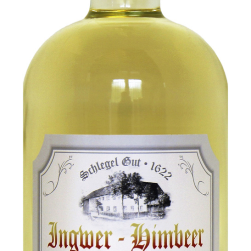 Ingwer- Himbeer Spirituose, zázvorovo-malinova pálenka  (40%/40ml)