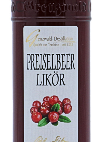 Preiselbeer Likör, Brusinkový likér (30%/20ml)